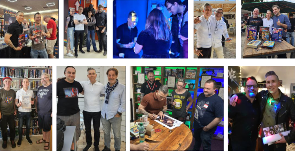 Meeting many wonderful folks in many different cities - UK, Italy, Germany